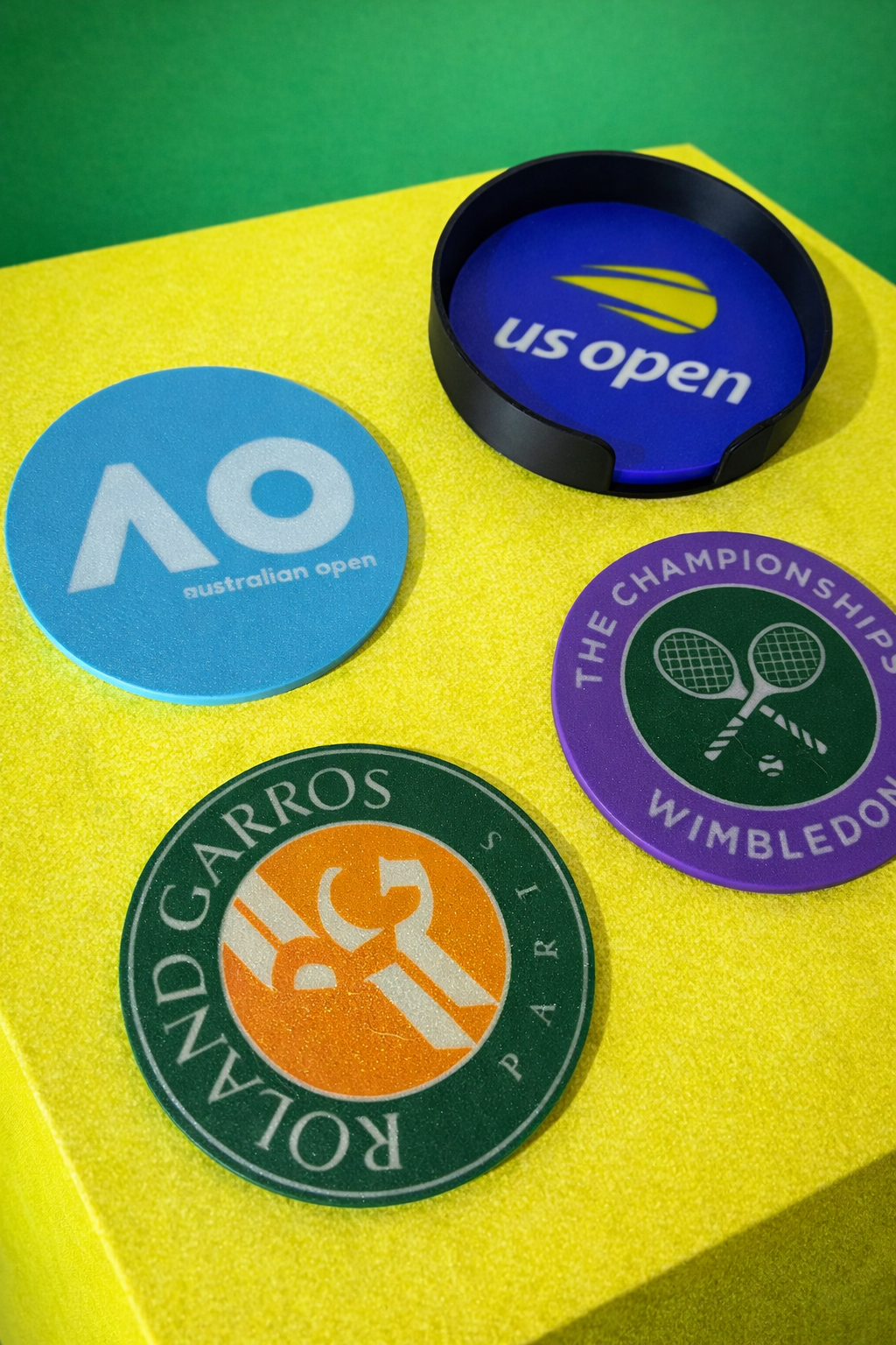 Set posavasos Grand slam