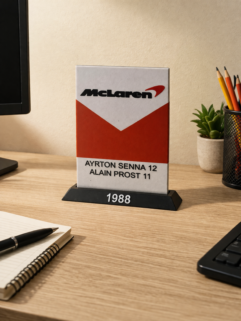 Senna Prost 1988 PITS