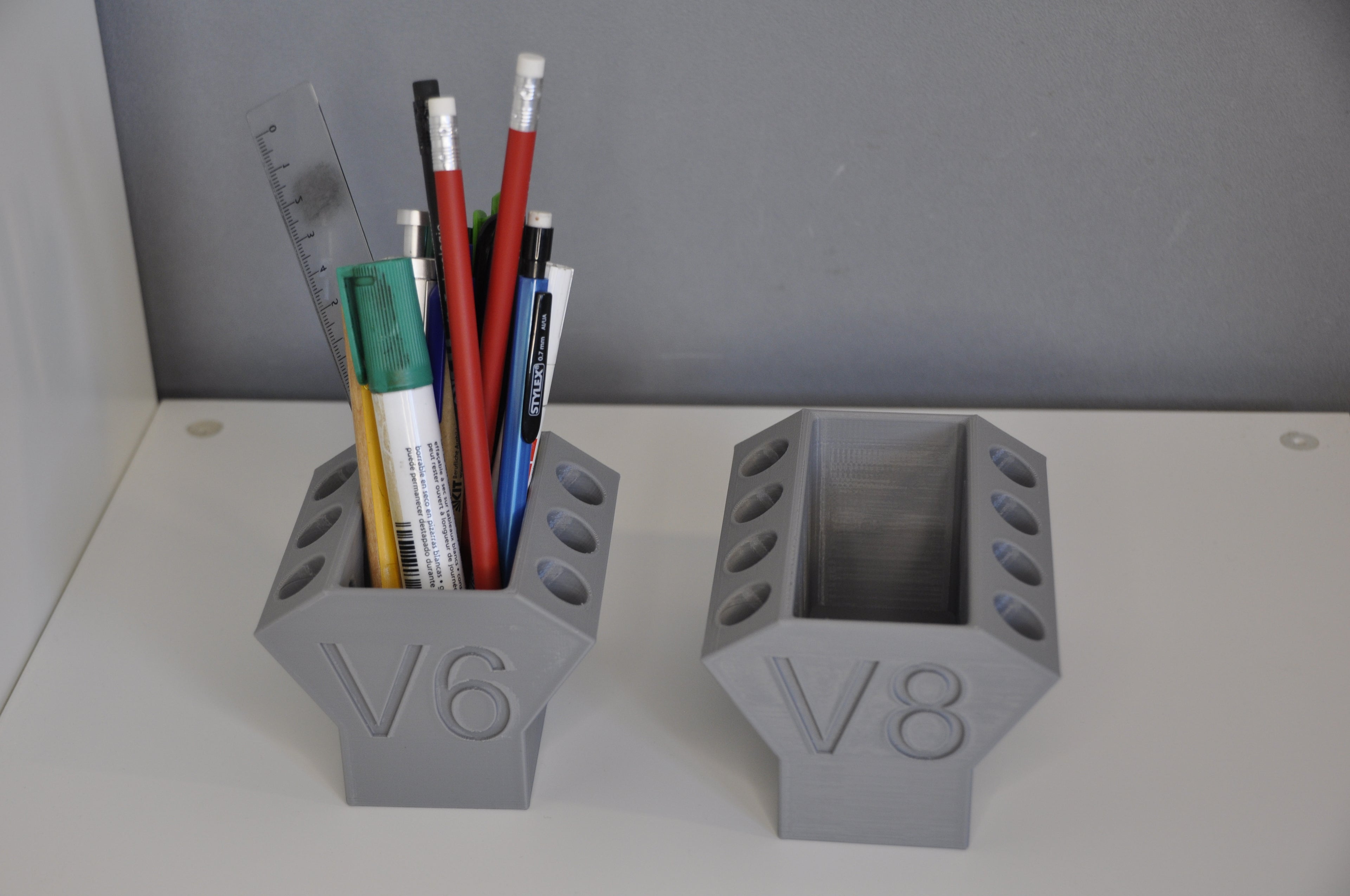 Porta lapiz Block V8 Y V6